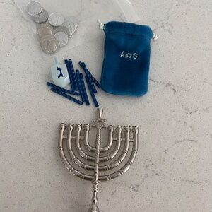 American Girl Menorah's Silver New without box Hanukkah